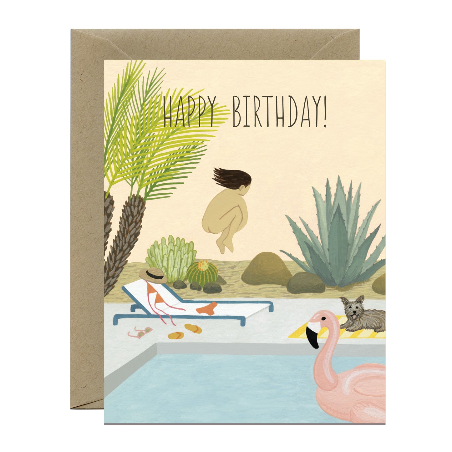 BIRTHDAY SUIT - BIRTHDAY GREETING CARD