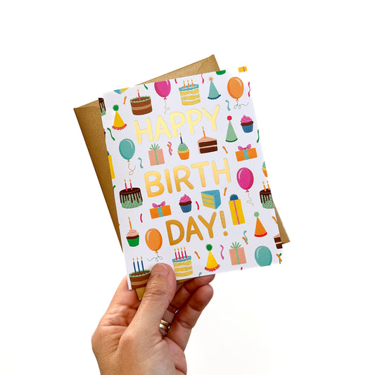 BIRTHDAY THINGS - BIRTHDAY GREETING CARD