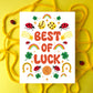 LUCKY CHARMS  - GOOD LUCK GREETING CARD