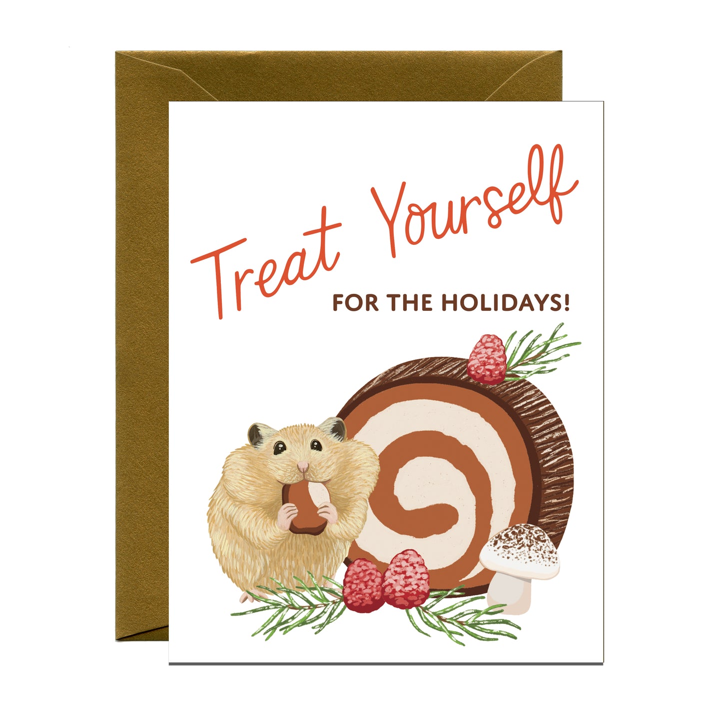 HAMSTER HOLIDAY - CHRISTMAS GREETING CARD