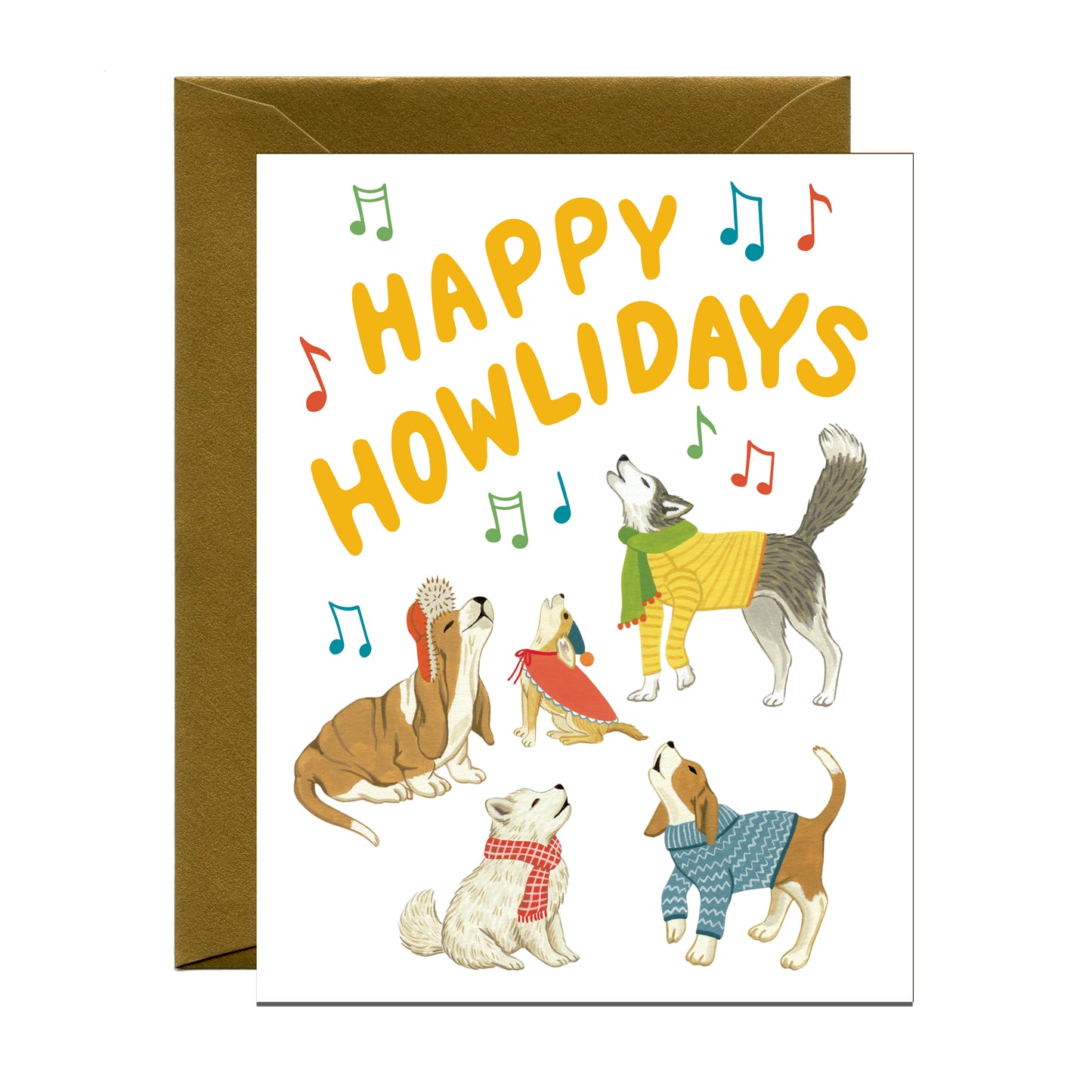 HOLIDAY HOWLERS - HOLIDAY GREETING CARD