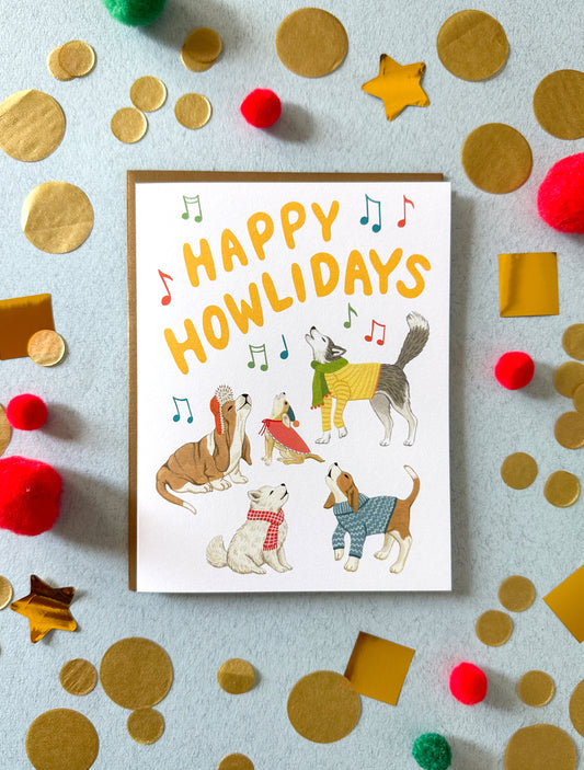 HOLIDAY HOWLERS - HOLIDAY GREETING CARD