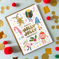 HOLLY JOLLY - CHRISTMAS GREETING CARDS, BOXED SET OF 8