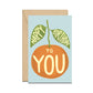 CLEMENTINE ORANGE - BIRTHDAY MINI CARD