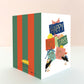 PUFFINS AND PRESENTS - HOLIDAY GREETING CARD