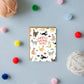 PURRFECT WISHES - BIRTHDAY GREETING CARD