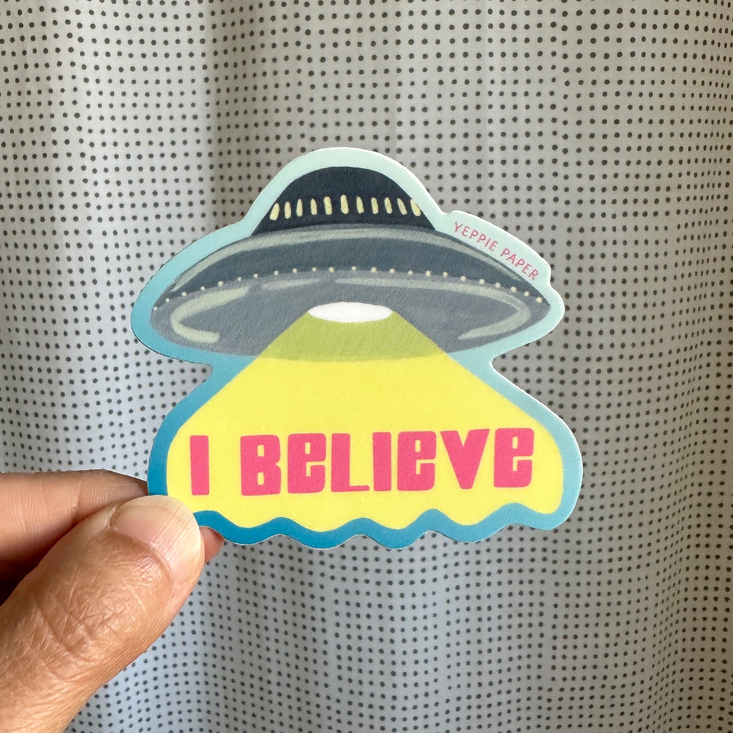 I BELIEVE UFO / UAP - DIE CUT STICKER