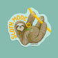 SLOTH MODE - DIE CUT STICKER