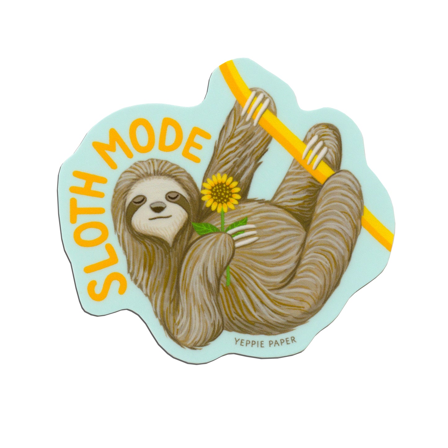 SLOTH MODE - DIE CUT STICKER