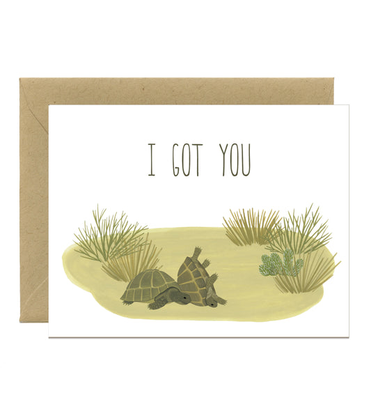 BOX TURTLES - SYMPATHY GREETING CARD