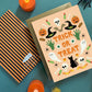 TRICK OR TREAT - HALLOWEEN GREETING CARD