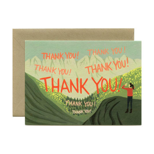 ECHO - THANK YOU GREETING CARD